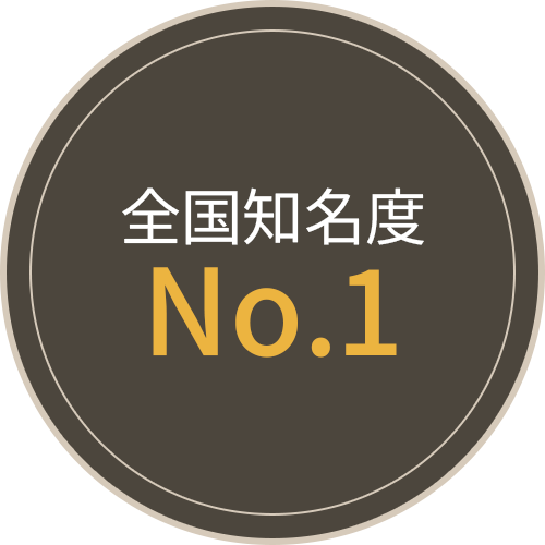 全国知名度No.1